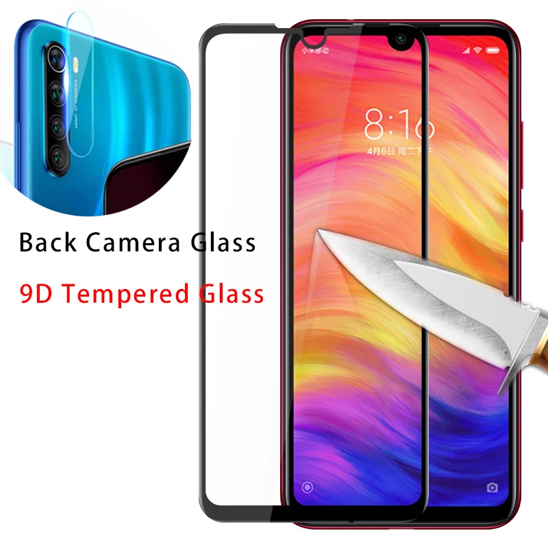 Защита экрана для камеры Redmi Note 8 Pro 9D закаленное стекло Xiaomi K20 Защитное объектива 7