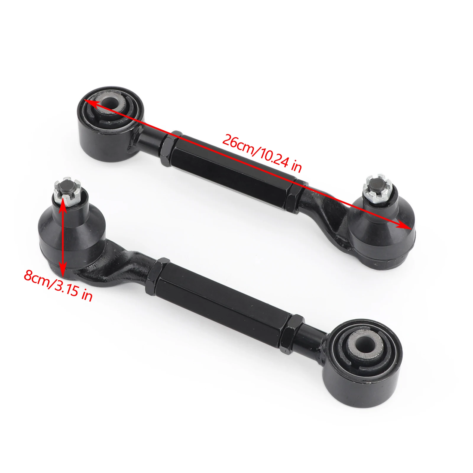 Artudatech 2 шт. Регулируемый рычаг управления верхним и задним выравниванием для Honda