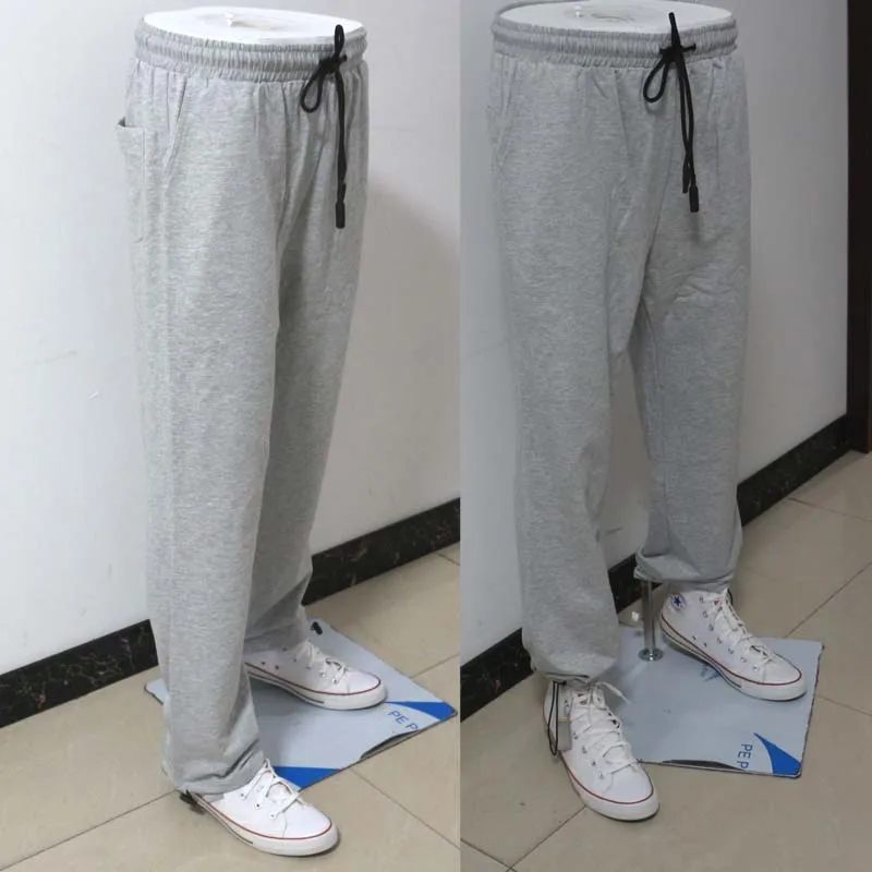 

Men's Casual Straight Guard Pants With Leg Tied Drawstring Wide Leg Sports Pants Spring And Autumn Large Size Trendy Pants