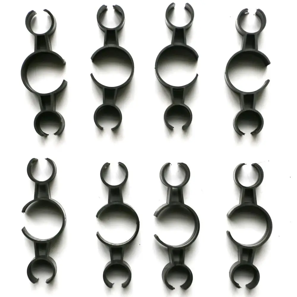 Безопасность Черный лед пластиковый зажим бутылки шампанского на день рождения