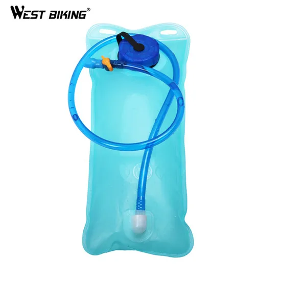 Only 2.5L water bag WEST BIKING сумка для велосипеда, ультралегкий спортивный дышащий рюкзак, сумка для велосипеда, портативная складная сумка для гидратации воды, велосипедный рюкзак - Цвет: Only 2.5L water bag
