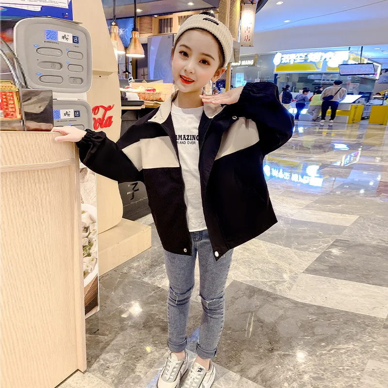 

Casual Children Spring Autumn Coats Girls Boys Jackets Girls Cardigan Top Sports Outfits Toddler Children High Quality