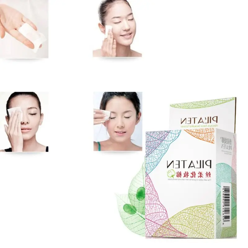 Ватные прокладки для макияжа лица очищающая косметика пудра ухода за кожей 100