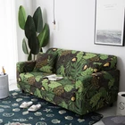 Гибкий чехол для дивана с тропическими листьями и цветами, универсальный эластичный Чехол для мебели, полотенце для дивана, домашний декор, 1234 места