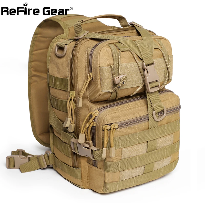 

Мужской армейский тактический рюкзак ReFire Gear 20 л