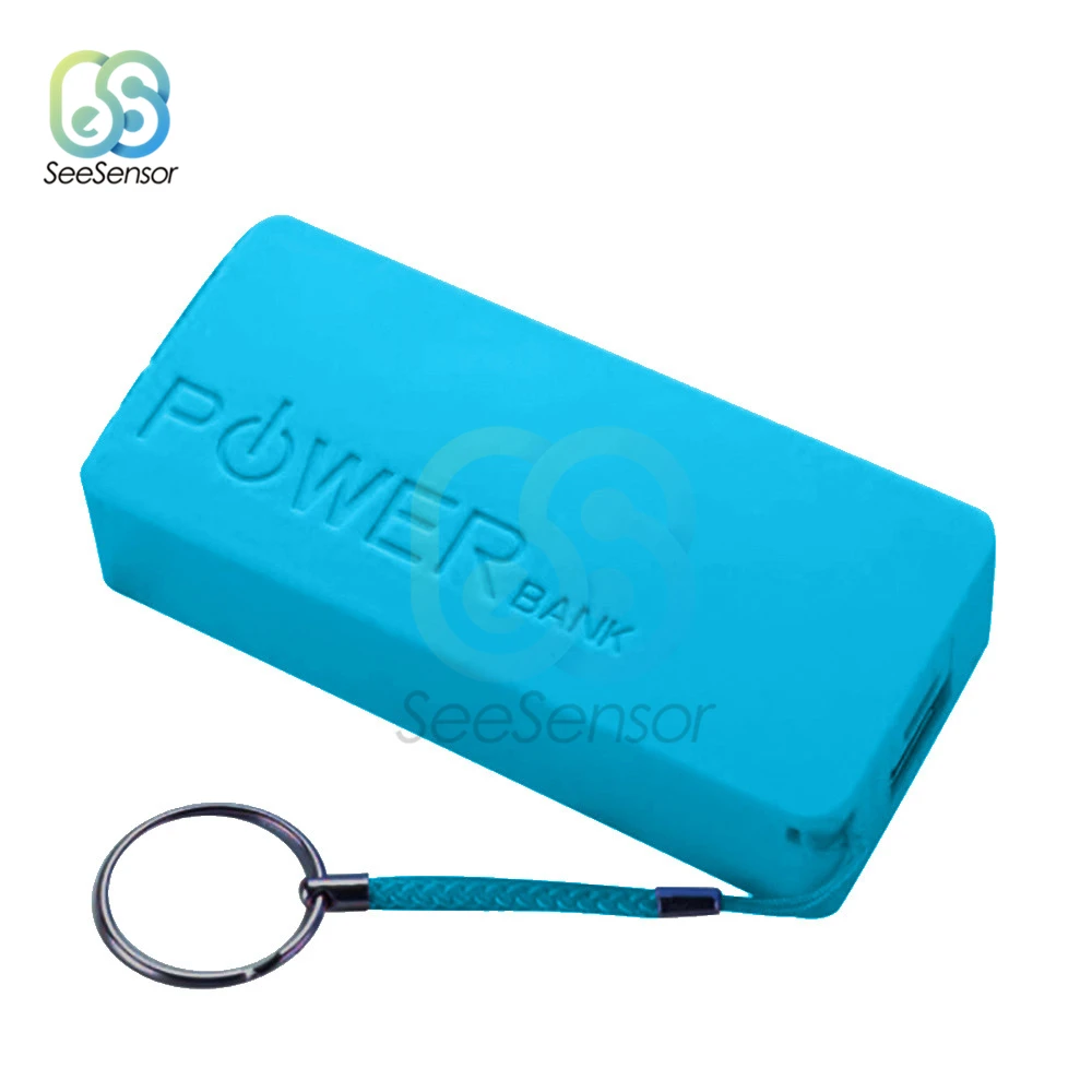 2X18650 USB зарядное устройство чехол для аккумулятора DIY Box 5600 мАч iPhone смартфона MP3