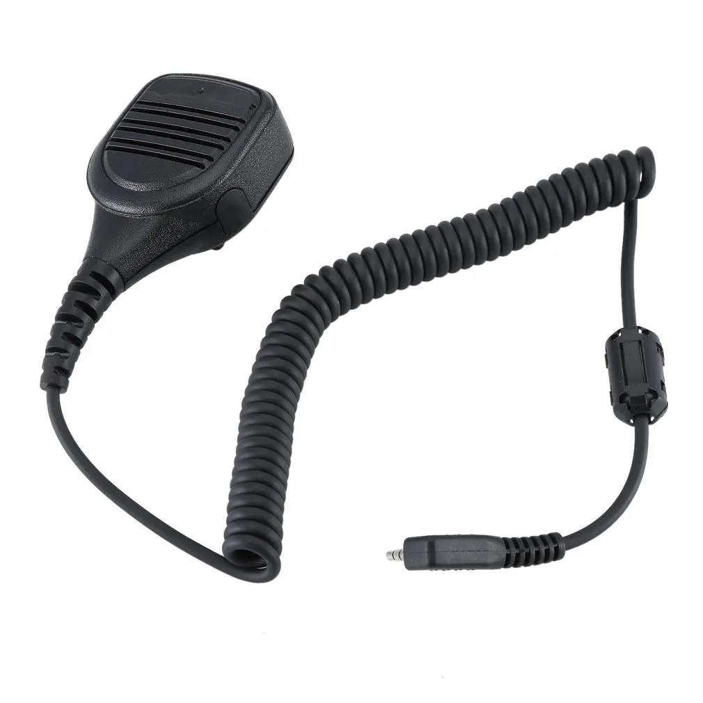 2 Pin Ptt непромокаемый плечевой динамик микрофон для Baofeng Way Radio Walkie Talkie | Мобильные
