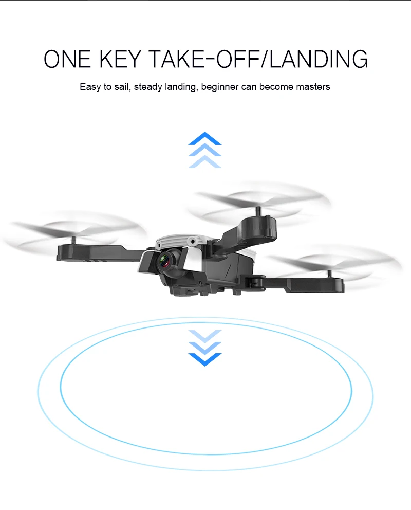 R8 Радиоуправляемый Дрон с HD камерой 4K WiFi FPV RC вертолет с безголовым режимом высокой фиксации Дрон Профессиональный Квадрокоптер игрушки для детей