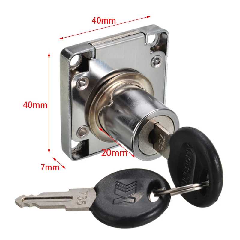 2 шт./компл. замок для ящика стола с ключами замки шкафа шкаф почтовый ящик писем