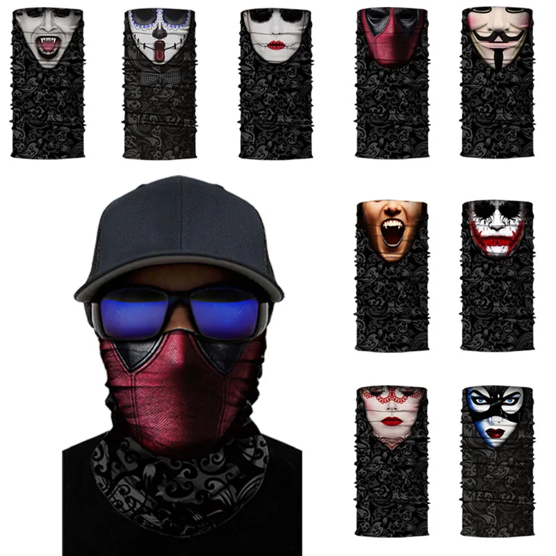 Головной платок для велоспорта и мотоцикла Теплая Лыжная Балаклава головная