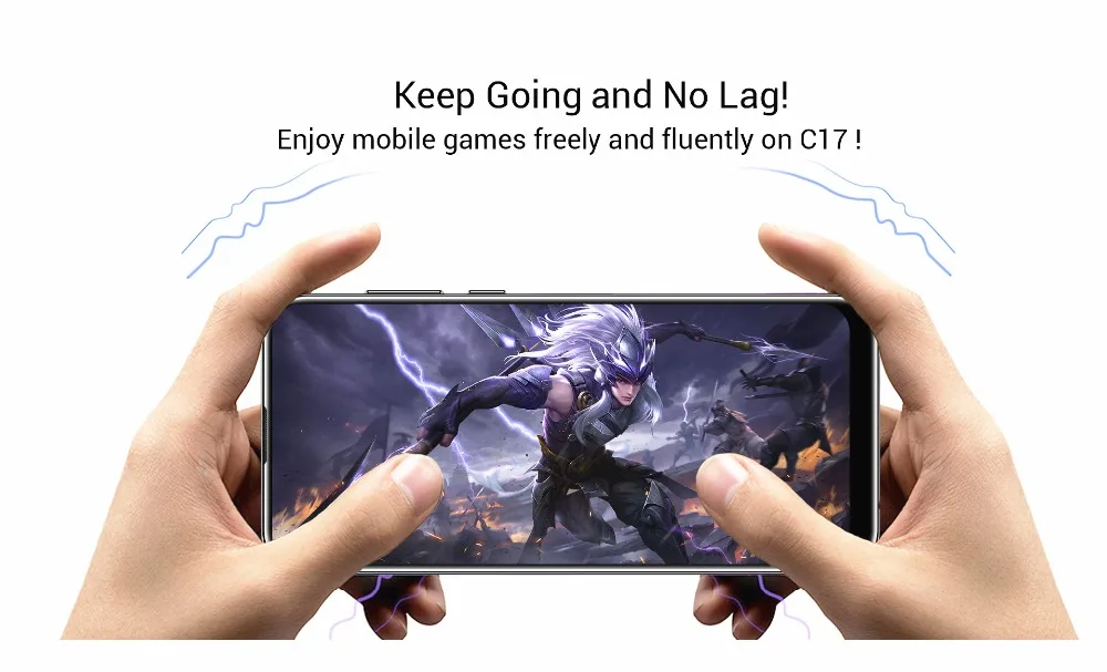 OUKITEL C17 Тройная задняя камера 6,35 дюйма Android 9,0 смартфон MT6763 3 Гб 16 Гб отпечаток пальца для лица ID 3900 мАч мобильный телефон