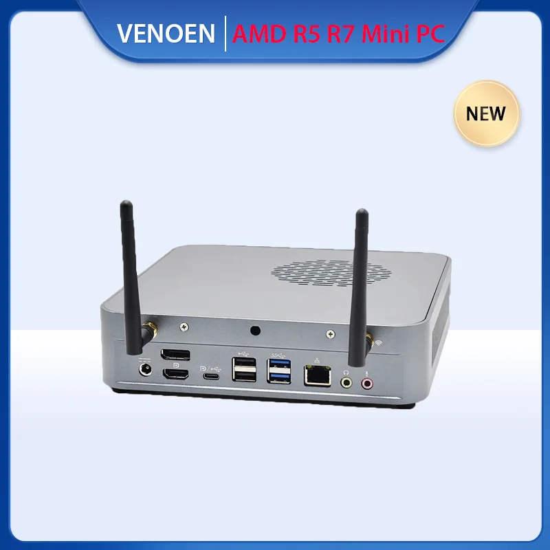 Игровой мини-ПК AMD Ryzen 7 4800H R5 4600H WiFi6 Windows 11pro TPM2.0 Radeon графический портативный