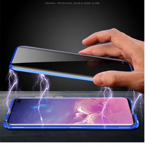 Магнитный чехол для Samsung S8 S9 S10 Plus E Note 8 9 A50 Huawei P30 Mate20 Mate20Pro MateP20Pro