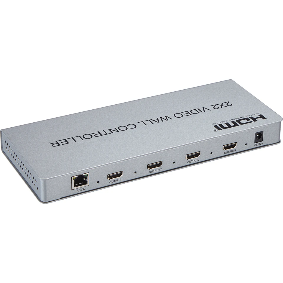 HDMI видео настенный контроль Лер 2x2 видео настенный монитор Сращивание процессор 4x1 3x1 2x1 DVI HDMI вход 4 HDMI выход аудио RS232 управление