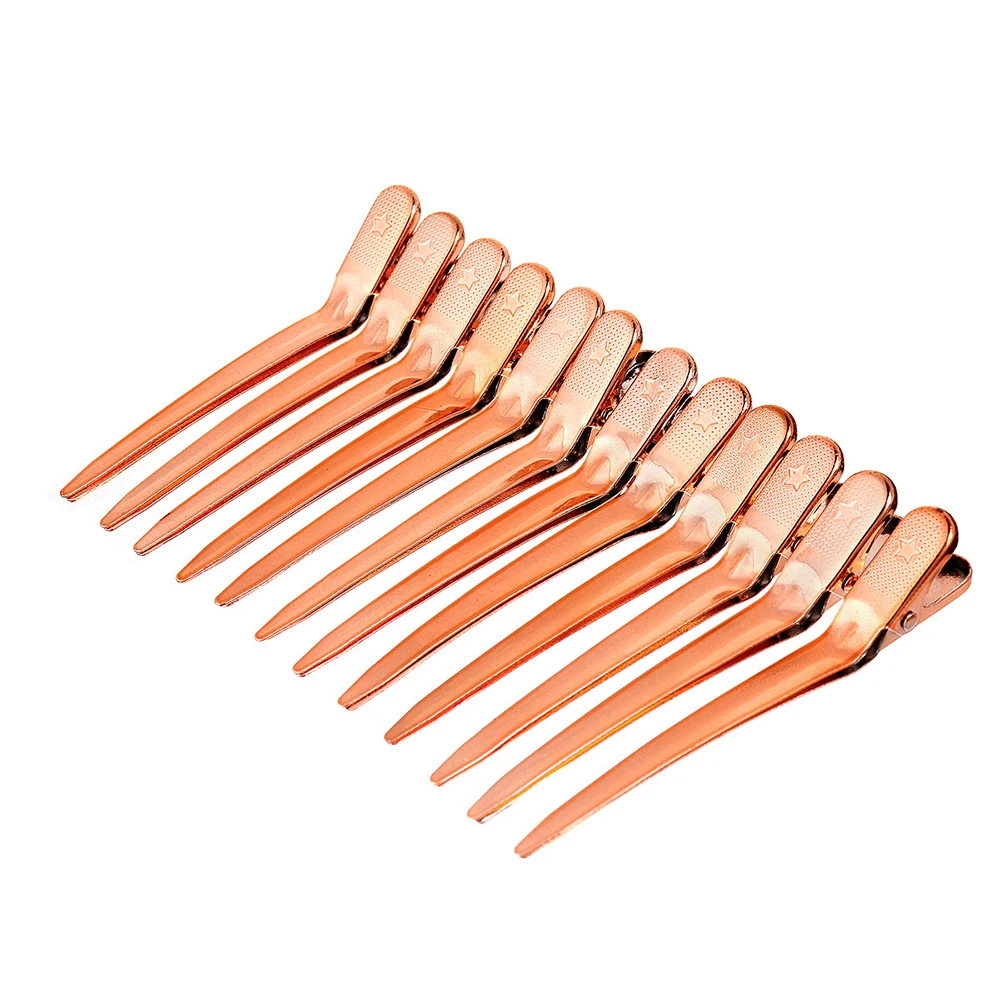

12PCS Metal Alligator Hair Clip Hairdressing Clamp Hairpins DIY Barber Pro Salon Hair Styling Tools DIY Home