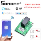 Релейный модуль SONOFF RE5V1C - 5 в с автоблокировкой, беспроводной переключатель с автоблокировкой через приложение Ewelink для Alexa Google Home