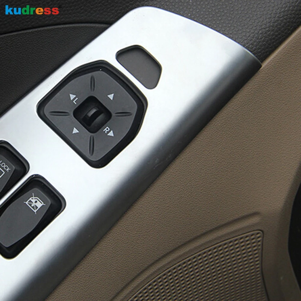 For Hyundai Tucson ix35 2011-2015 ABS Matte Interior Auto Side Door Armrest Cover Window Switch Trim for left-hand driver | Автомобили и