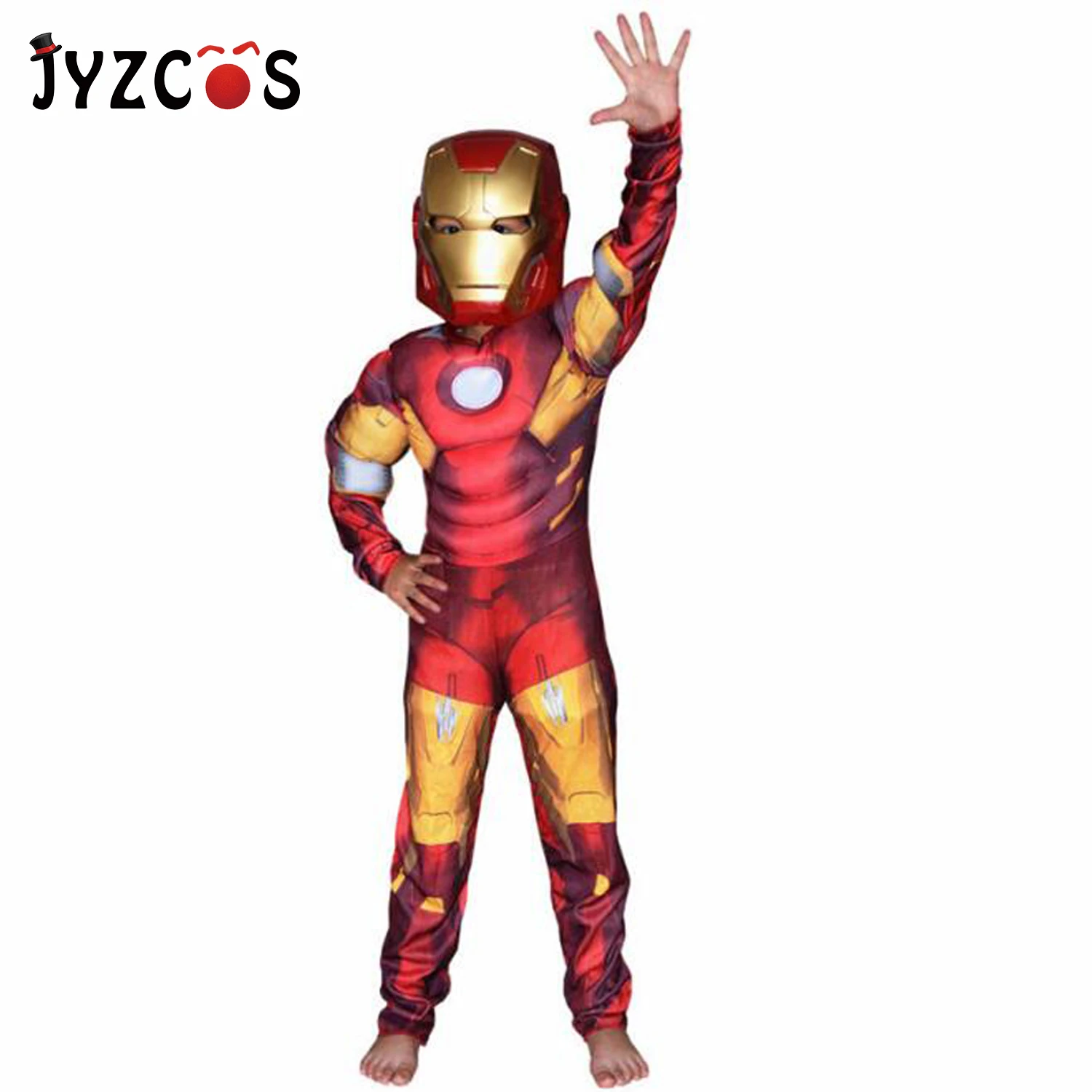 JYZCOS костюм супергероя из фильма Железный человек Мстители война Бесконечность