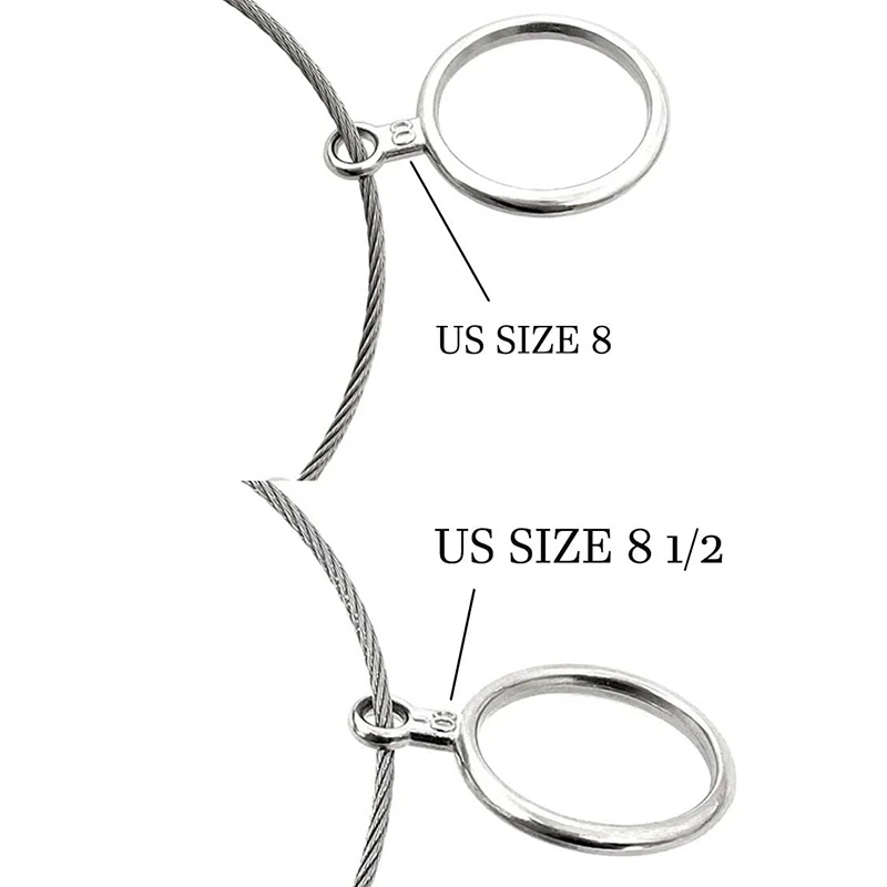 

Ring Sizer Set Metal Finger Size Gauge Measure Tool Jewelry Sizing Tools Rings Size 0-15 with Half Size 31 Pieces