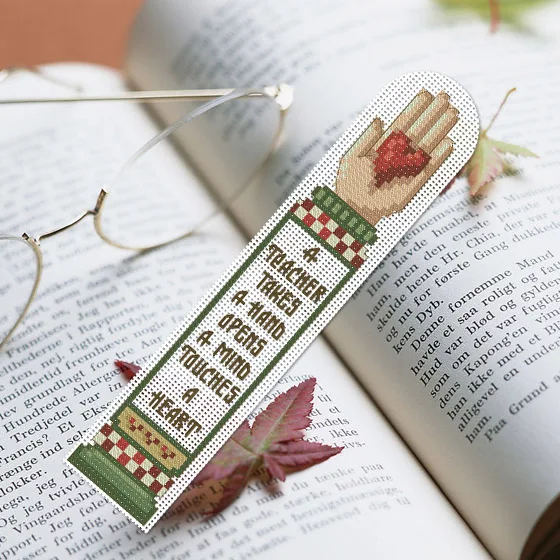 

BK058 Cross Stitch Kits Cross-stitch Set Floss Threads Plastic Canvas Bookmark Package Marker Diy Gift for Friends Christmas Kit