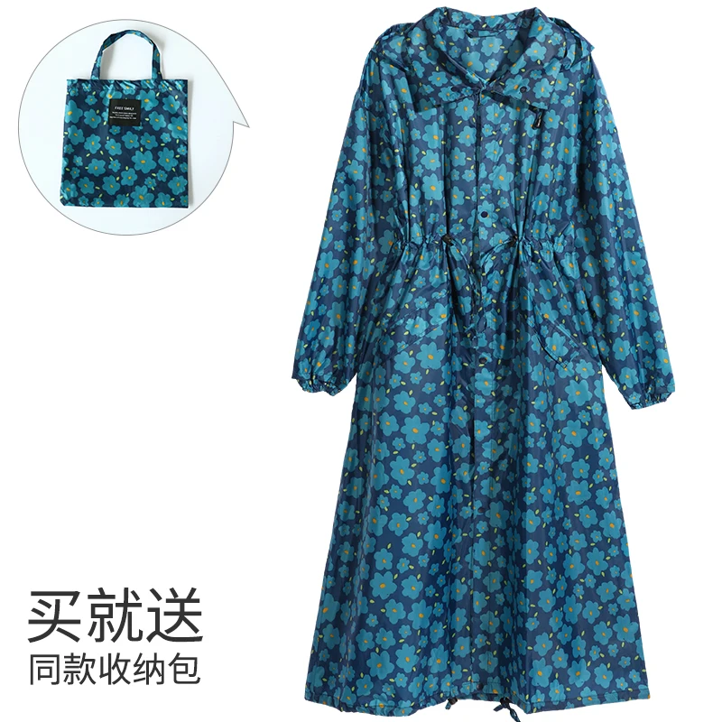 Длинный плащ Для женщин мужчин Водонепроницаемый ветронепроницаемые куртки с