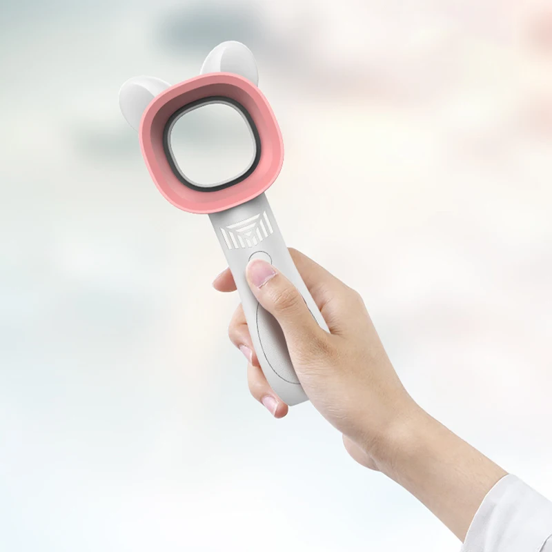 

Милая кошка безлистный вентилятор USB перезаряжаемый портативный удобный многофункциональный мини