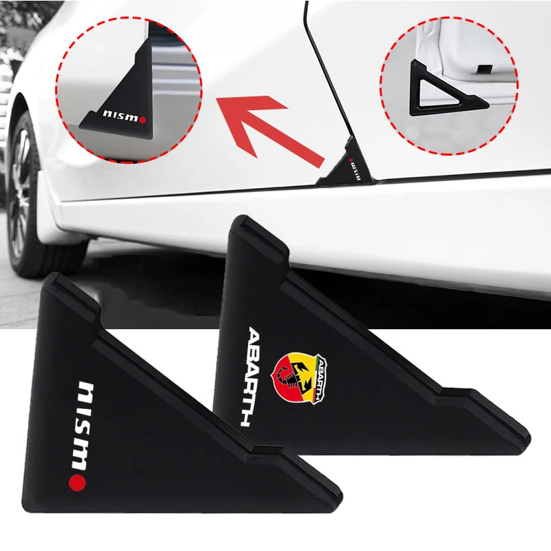 

2pcs Car Door Corner Protector Anti-Scratch Stickers Auto Goods For Audis Sline A3 8P A4 B6 B7 B8 A5 A6 C5 C6 C7 Q5 Q7 A1 A2 TT