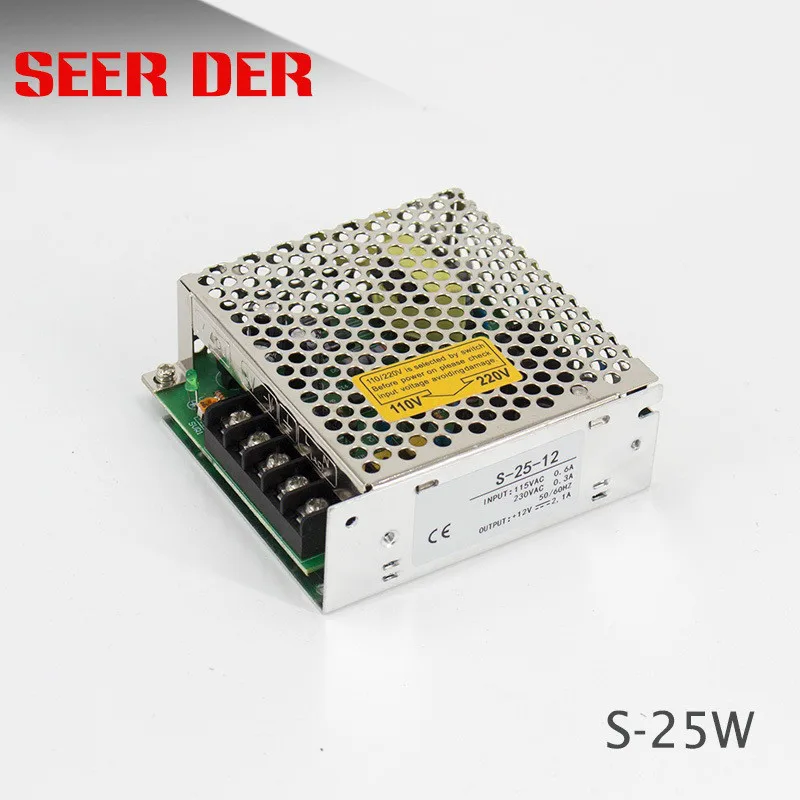 S 25w металлический корпус smps circuit/24 Вольт 1 Ампер dc Регулируемый режим переключения