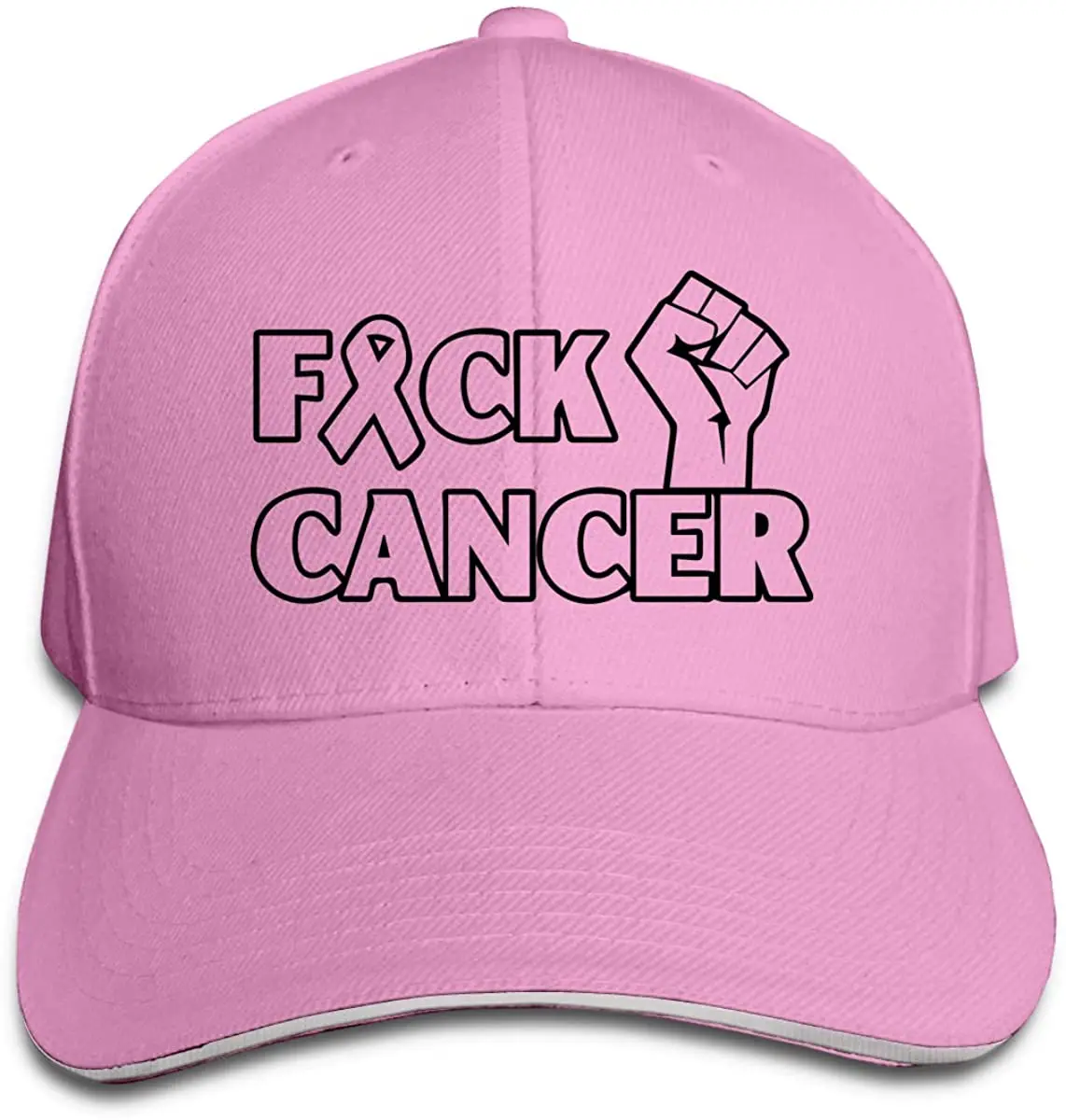 

Cancer Men's/Women's Outdoor Peaked Cap Adjustable Strap