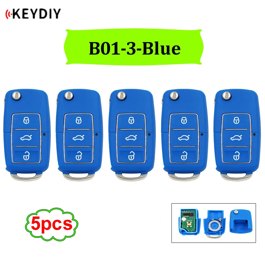 5 шт./лот B01-3-Blue Универсальный серии B пульт дистанционного управления для