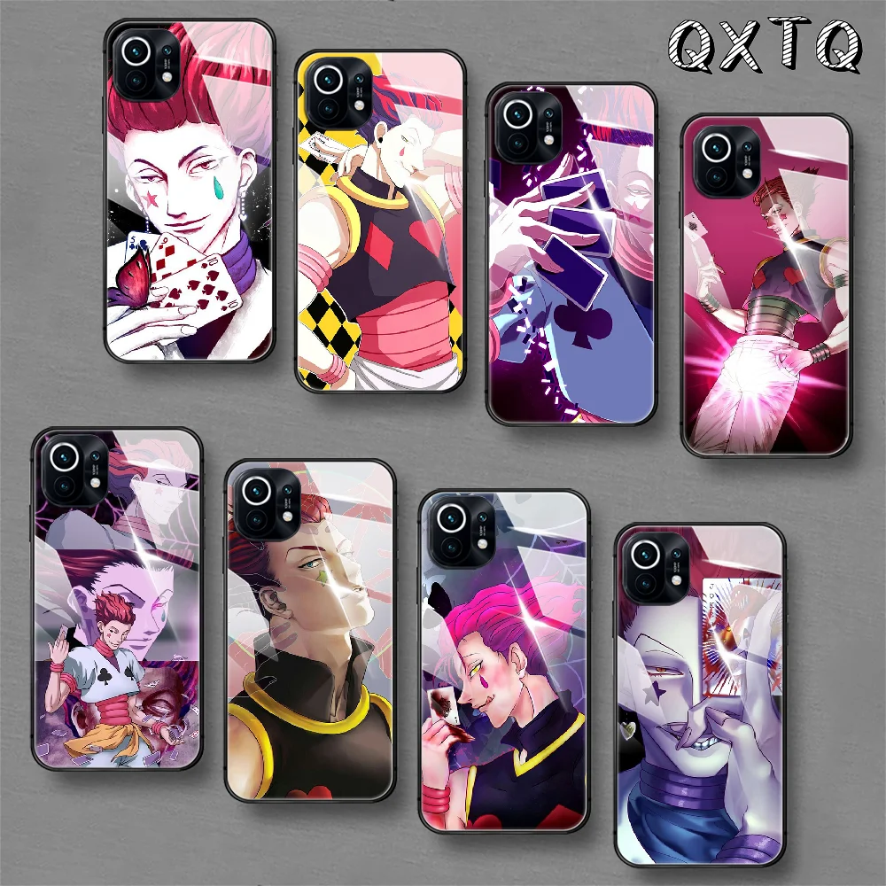 

Hunter X Hunter HxH Hisoka Tempered Glass Phone Case For Xiaomi Mi 8 9 10 11 T Max Pro Lite Poco F X 2 3 Nfc Ultra Cover Cell