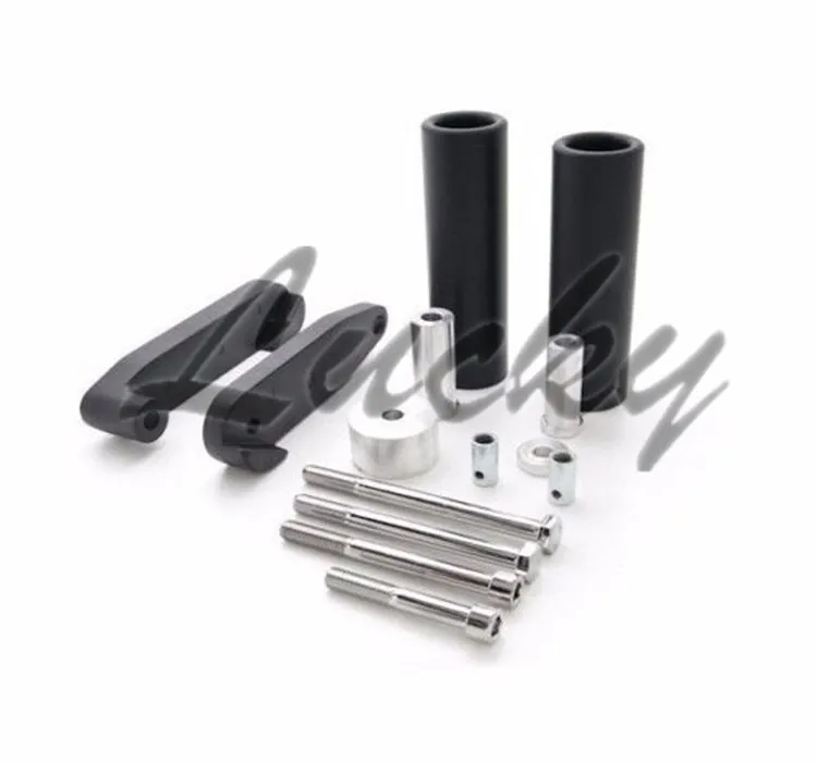 

Fit For KAWASAKI EX250 250R 2008-2013 Carbon fiber paint Motorcycle Frame Sliders Falling Crash Engine Protector Black