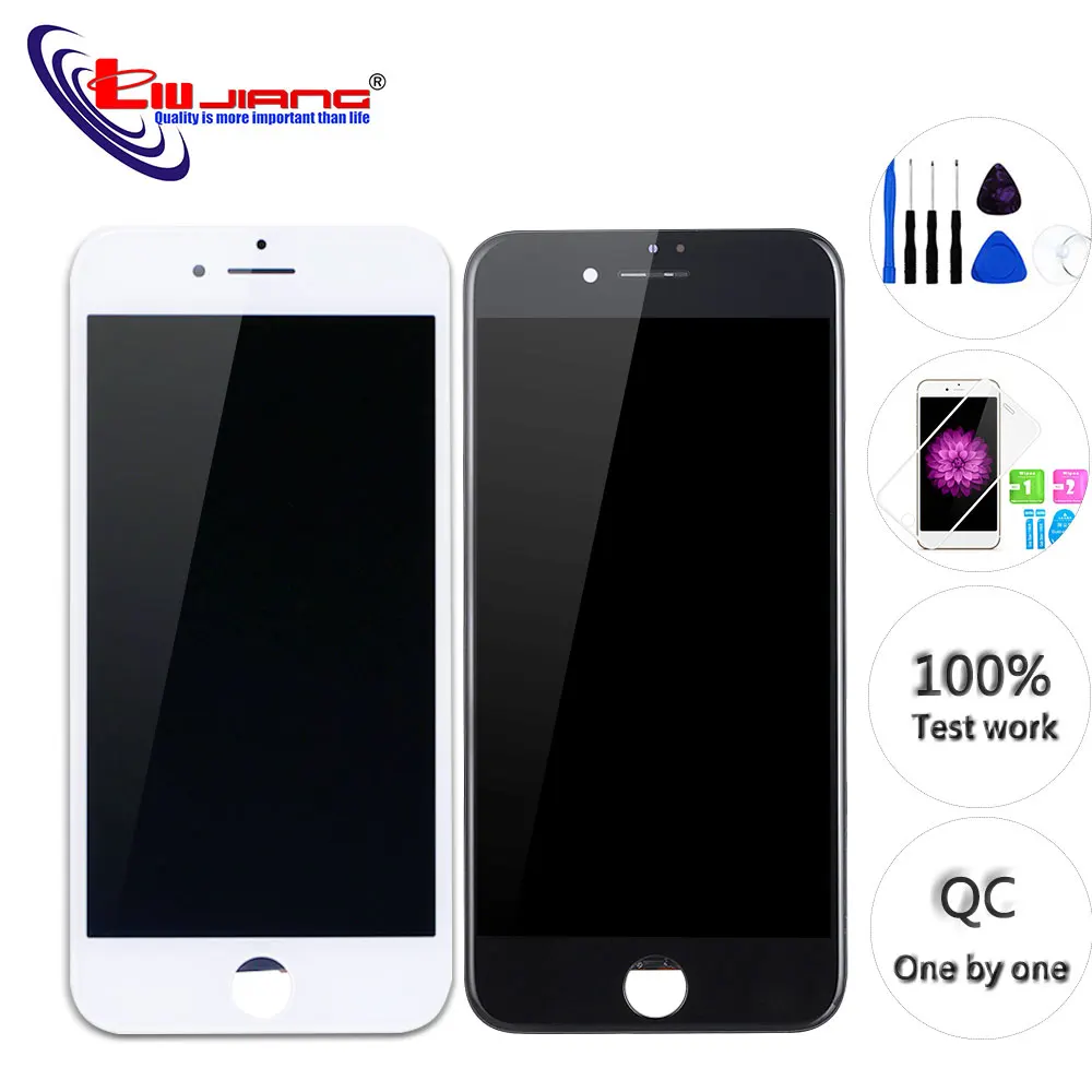 ЖК экран качества AAA подходящий для iPhone 7 plus дигитайзер сенсорного экрана
