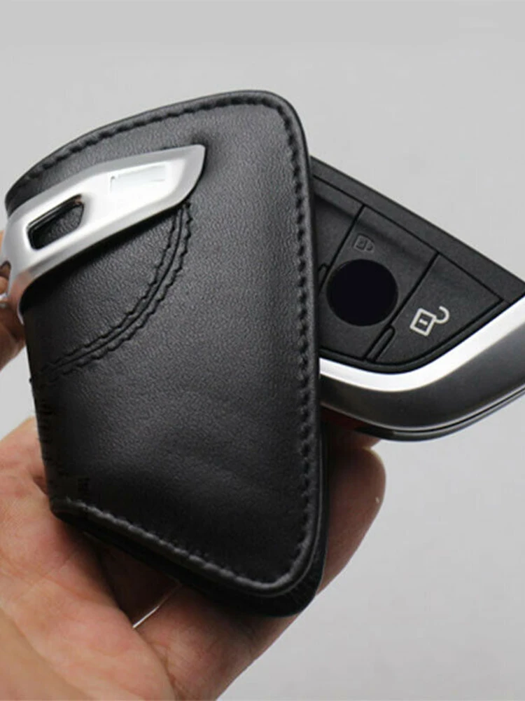Чехол для автомобильного ключа из натуральной кожи чехол держатель BMW E70 E71 E90 F10 F34