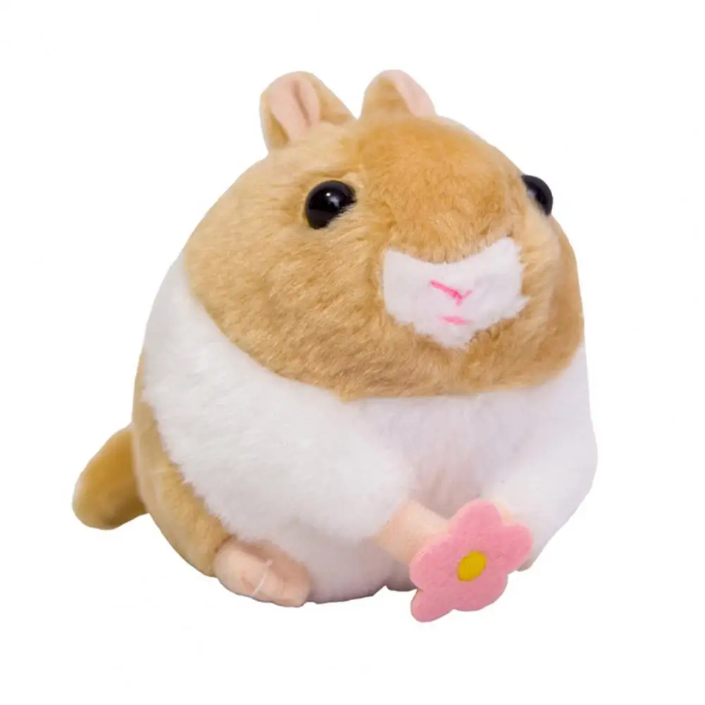 

Plush Hamster Lovely Shape with Music Effect Mini Children Hamster Doll Toy for Gift