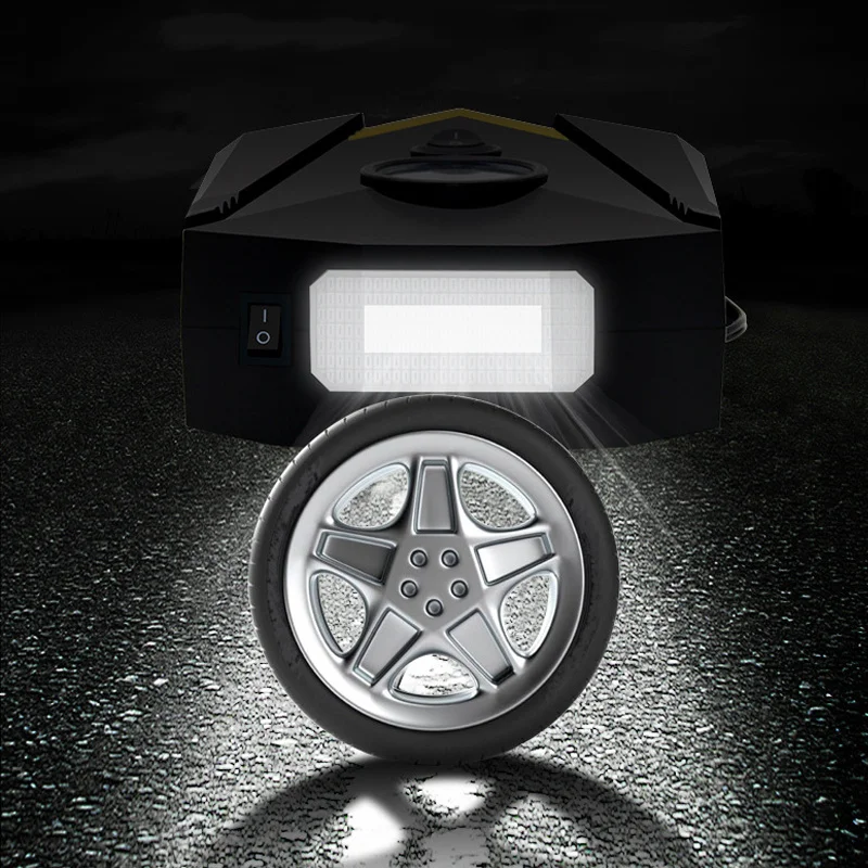 Портативный автомобильный воздушный компрессор DC 12 цифровой шинный насос 150 для