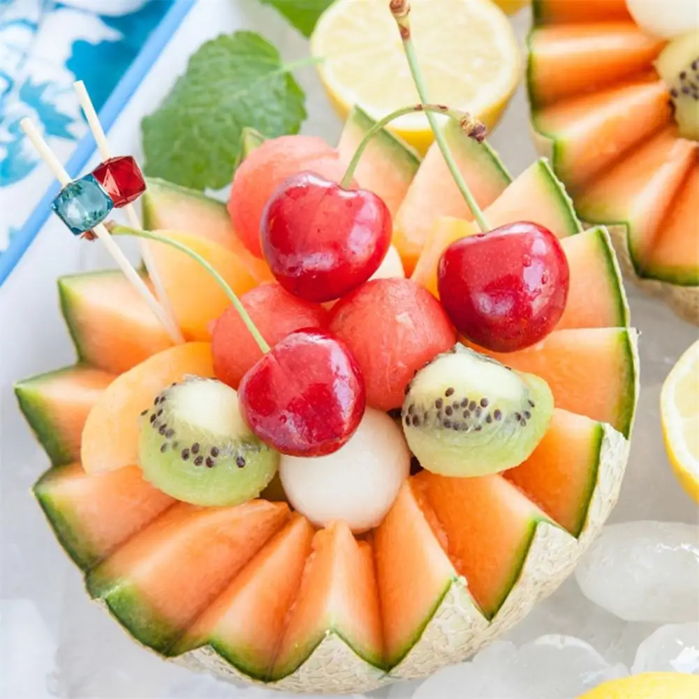 100 шт. коктейльные палочки ручной работы с кристаллами квадратные бусинами