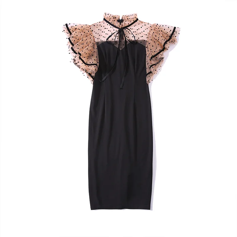 

2020 bandage dress long sleeve dress dresses woman party night elegant dress
