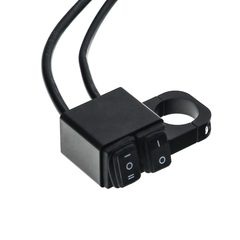 MoFlyeer водонепроницаемый мотоцикл ATV 22 мм руль двойное управление кнопка включения фара аварийный тормоз противотуманные фары переключатели