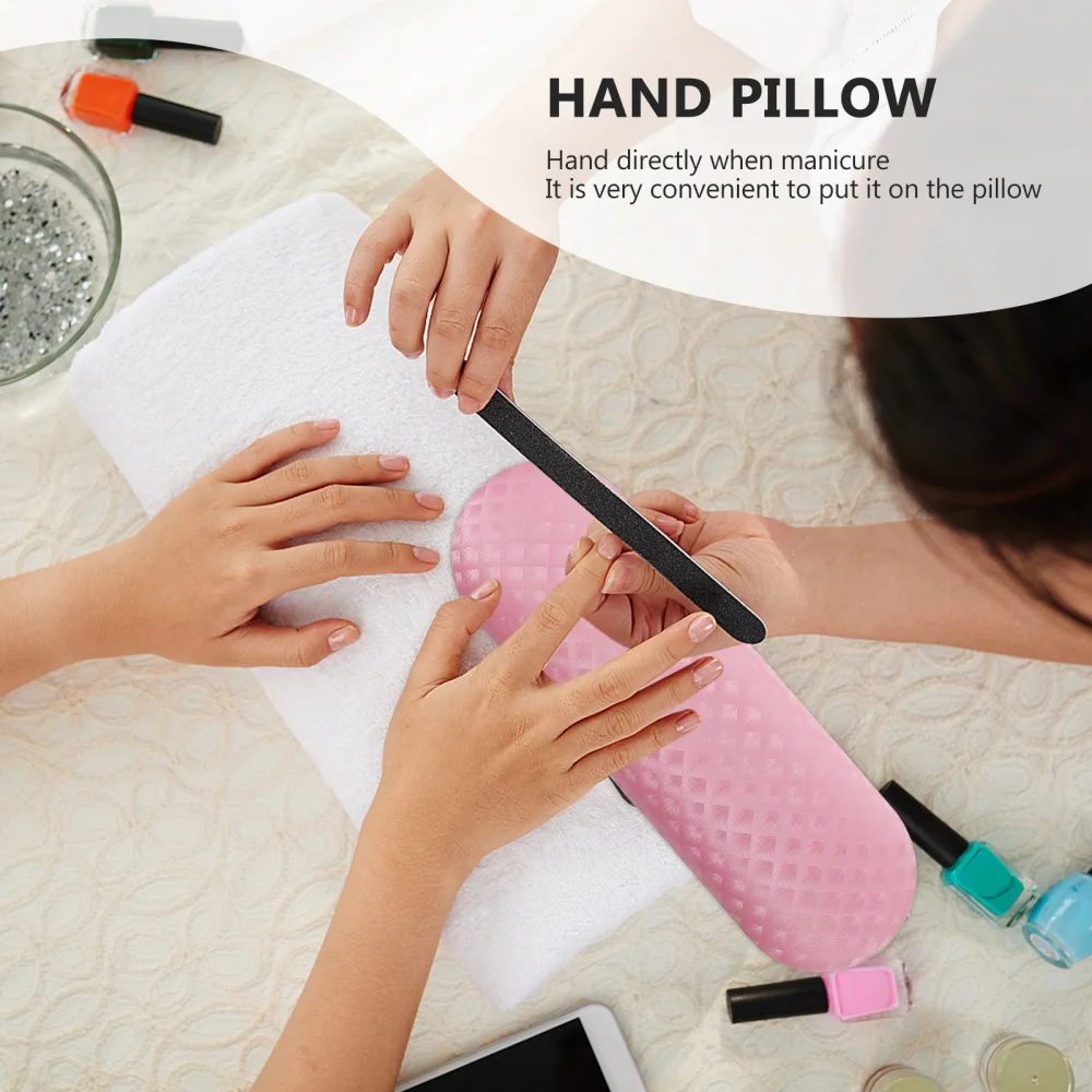 

Nail Arm Rest Manicure Hand Pillow Nail Art Salon Wrist Cushion Pillow