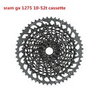 Кассета Sram GX Eagle XG 1275 10-52T кассета 1x1 2 Speed XD Кассета для XX1X01GX Eagle 12 s маховик для горного велосипеда