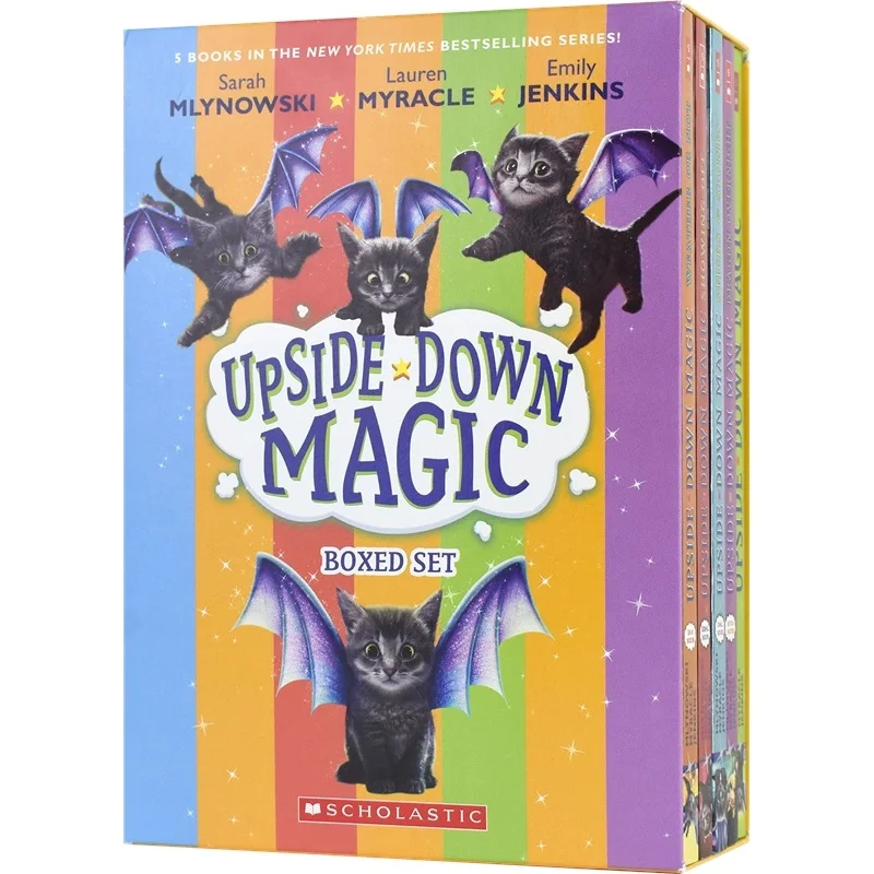 

5Pcs Upside-Down Magic Box Set (Books 1-5) Scholastic Childrens original English books