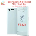 Мобильный телефон Sony Xperia X Compact F5321 глобальная версия NFC 4G LTE мобильный телефон 4,6 дюйма 3 ГБ ОЗУ 32 Гб ПЗУ оригинальный Hexa Core