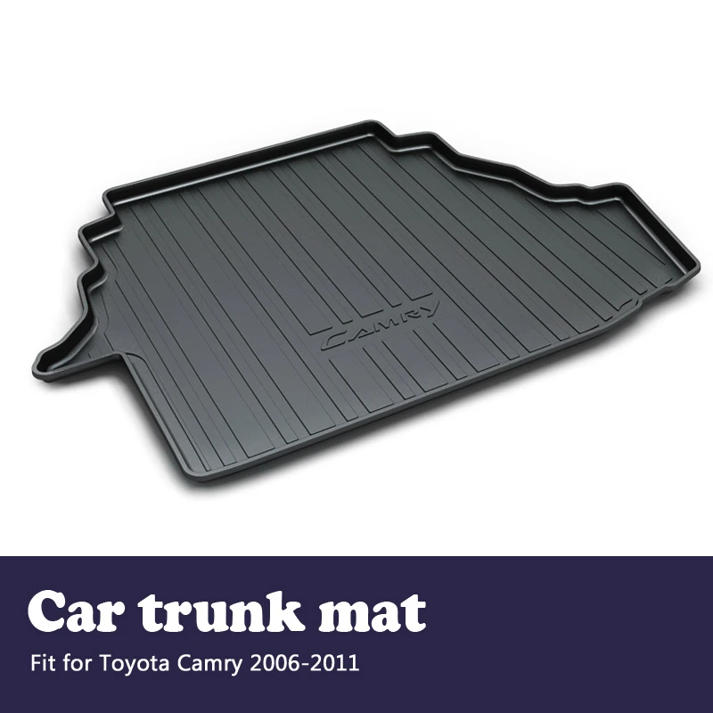 

Коврик для багажника, противоскользящий, для Toyota Camry XV40, 2006, 2007, 2008, 2009, 2010, 1 комплект