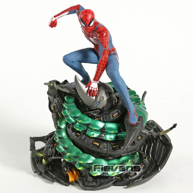 Человек паук PS4 игра коллекционерная версия ПВХ фигурка Коллекционная модель