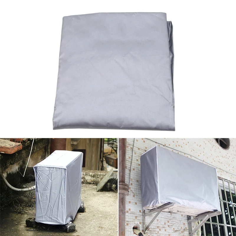 Air Conditioner Cover Anti-Dust Anti-Snow Waterproof Sunproof Protectors for Outdoor L5 #4 | Дом и сад