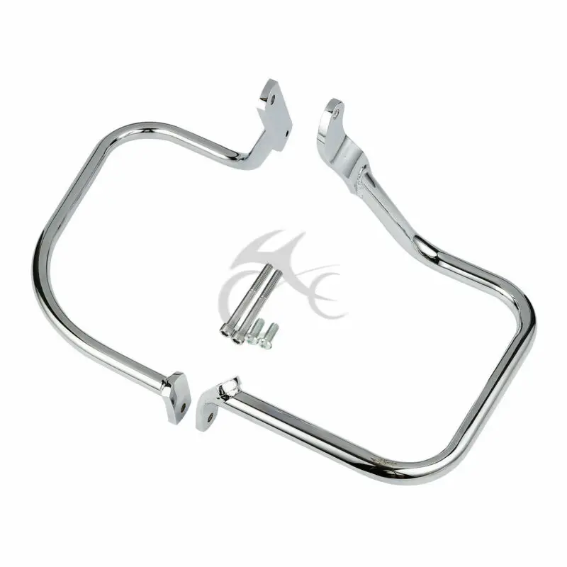 Мотоциклетная задняя защита седельной сумки для Harley Heritage Softail Classic FLST FLSTC 2000- FXST FXSTB FXSTS