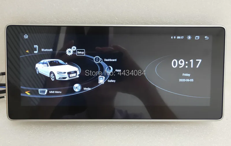 Автомобильное радио Ouchuangbo 4G GPS стерео Android 10 головное устройство для Audi A4L A4 2004-2008