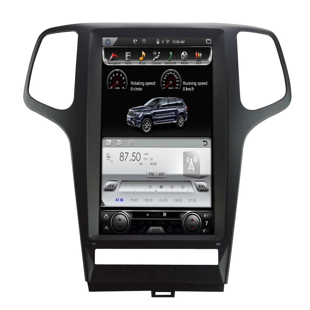 13 3 дюймовый экран Android 6 0 Автомобильный DVD GPS ГЛОНАСС навигация радио плеер для Jeep