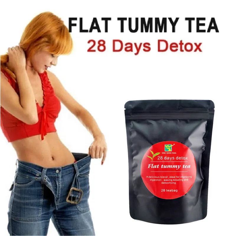 

GPGP Greenpeople 28 дней Детокс чай для похудения против ожирения сжигатель жира потеря веса здоровый чай для стройного живота плоский живот полифенолы